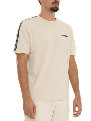 T-shirt Panna EA7 Uomo