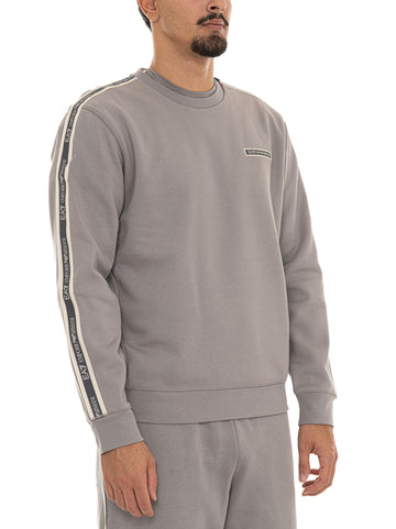 Felpa Grigio EA7 Uomo