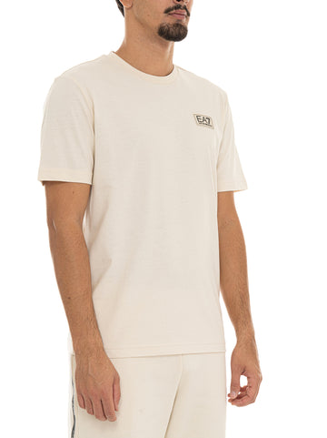 T-shirt Panna EA7 Uomo