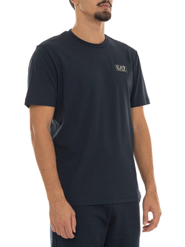 T-shirt Blu EA7 Uomo