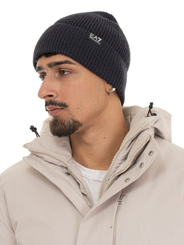 Cappello Blu EA7 Uomo