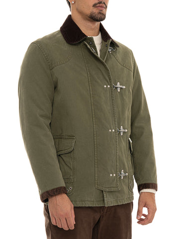 Giubbotti Verde-marrone Fay Uomo