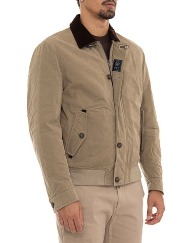 Men's Beige Fay Jackets