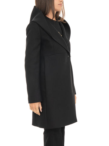 Cappotti Nero Fay Donna