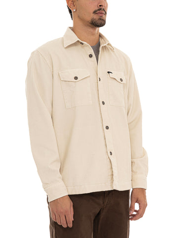 Overshirt Avorio Fay Uomo