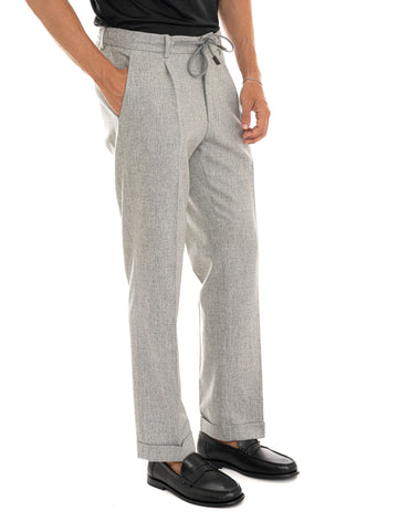 Pantaloni Grigio chiaro Gran Sasso Uomo