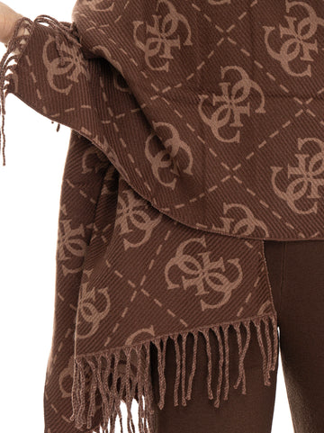 Sciarpe Marrone Guess Donna