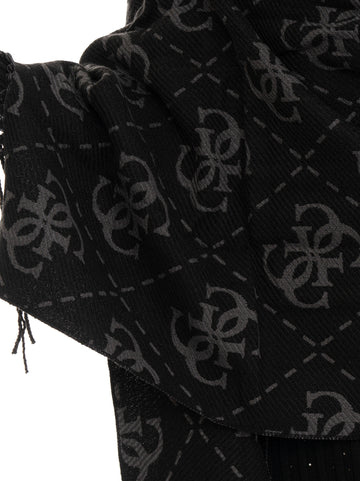 Sciarpe Nero Guess Donna