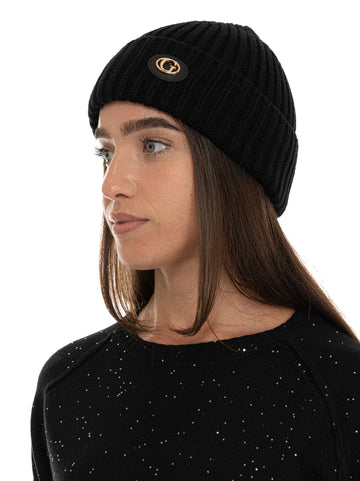 Cappello Nero Guess Donna