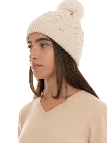 Cappello Bianco Guess Donna