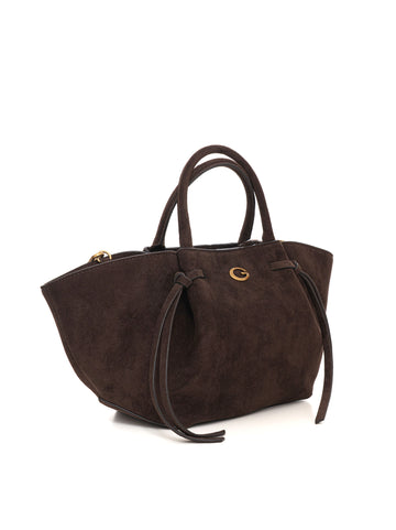 Borsa media Allegra girlfriend satchel Marrone Guess Donna