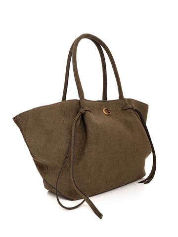 Borsa a spalla Allegra girlfriend tote Verde Guess Donna