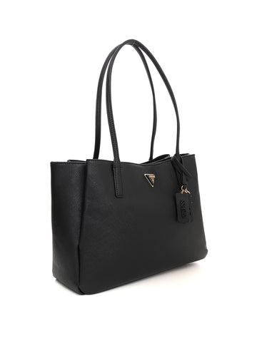 Borsa modello shopper NOELLE II TECH TOTE Nero Guess Donna