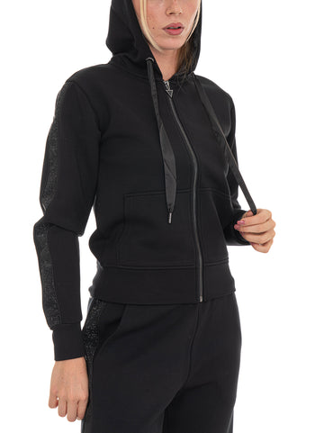 Felpa Nero Guess Donna