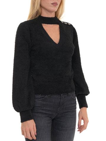 Maglie Nero Guess Donna