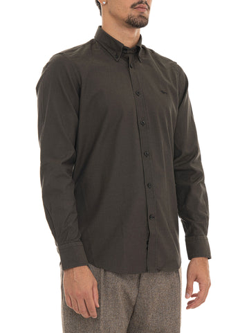 Camicia Fango Harmont & Blaine Uomo