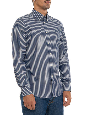 Camicia Blu-bianco Harmont & Blaine Uomo