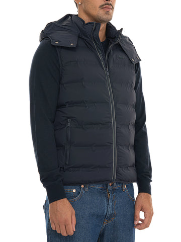 Gilet Blu Harmont & Blaine Uomo