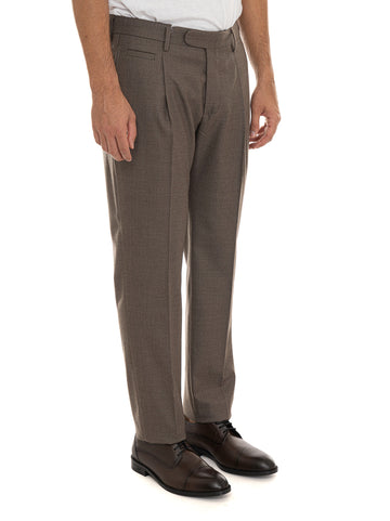Pantaloni Marroncino Hindustrie Uomo