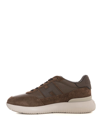 Sneakers alta Marrone Hogan Uomo