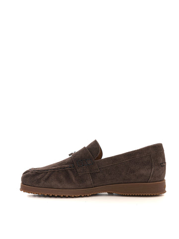 Mocassino in camoscio Marrone Hogan Donna