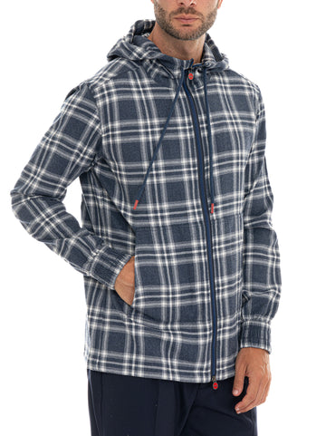 Felpa Blu Kiton Uomo