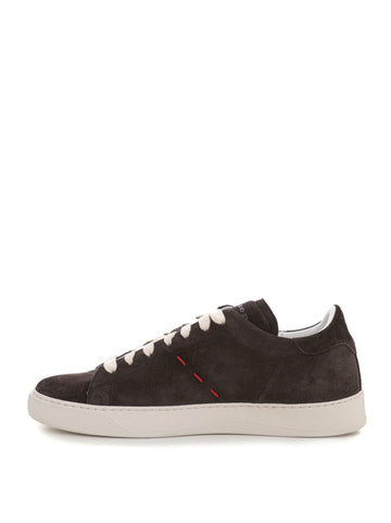 Sneakers Marrone Kiton Uomo