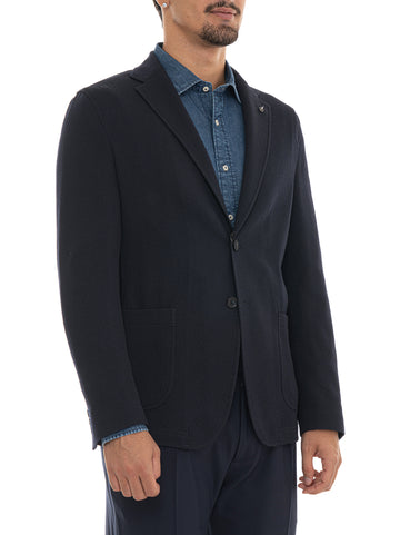 Giacca Blu Paoloni Uomo