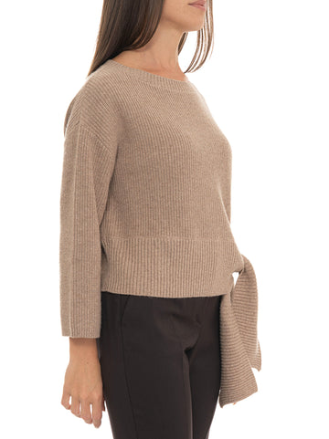 Maglia in lana Pbbbis Nocciola Pennyblack Donna