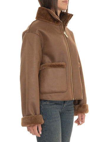 Giubbino corto Pbbextra Marrone Pennyblack Donna