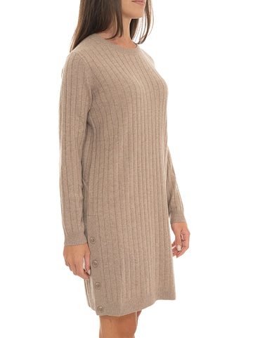 Abito in maglia PBBRODEO Beige Pennyblack Donna