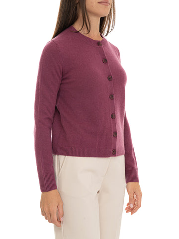 Cardigan in cashmere Pbkblasone Ciclamino Pennyblack Donna