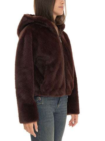 Giubbino corto Pbpargenta Bordeau Pennyblack Donna