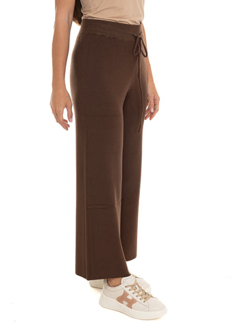 Pantaloni Marrone Quality First Donna