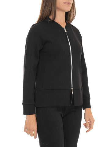 Felpa Nero Quality First Donna
