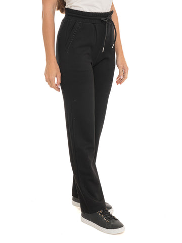 Pantaloni Nero Quality First Donna