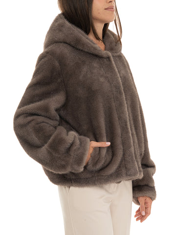 Pellicce Taupe Quality First Donna