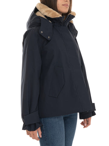 Giacconi Blu black Save the Duck Donna