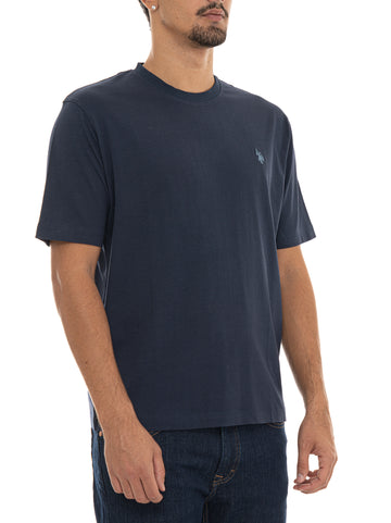 T-shirt Blu US Polo Assn Uomo