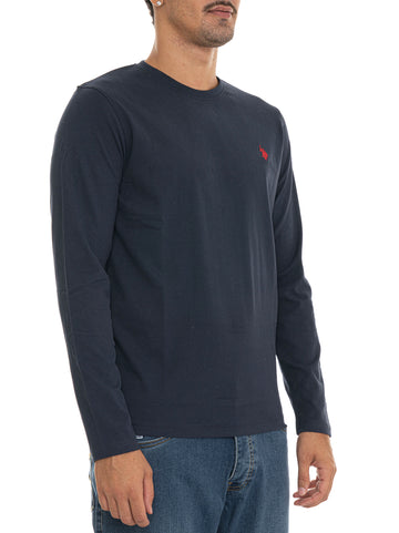 T-shirt Blu US Polo Assn Uomo