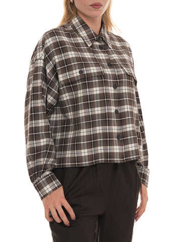 Giacca camicia Wkdberlina Marrone Weekend Max Mara Donna