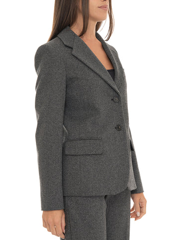 Giacca 2 bottoni WKDFEROCE Grigio Weekend Max Mara Donna