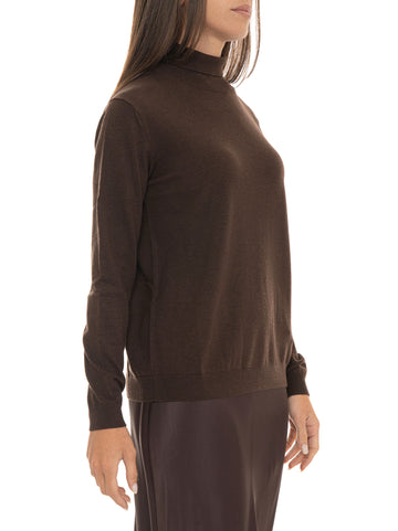 Maglia in lana Wkdkiku Marrone Weekend Max Mara Donna