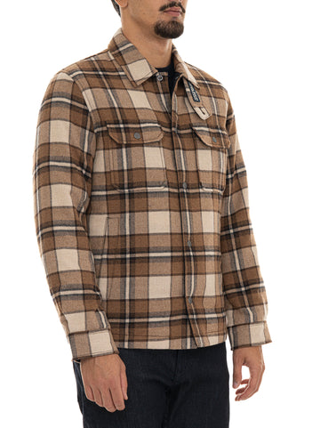 Over shirt Beige-cammello Woolrich Uomo