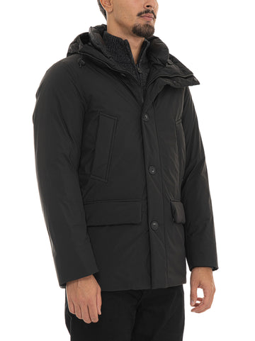 Giacconi Nero Woolrich Uomo