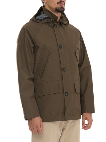 Giacconi Verde Woolrich Uomo