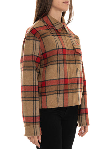 Giubbotti Beige-rosso Woolrich Donna