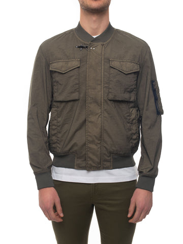 Bomber jacket Green Fay Man