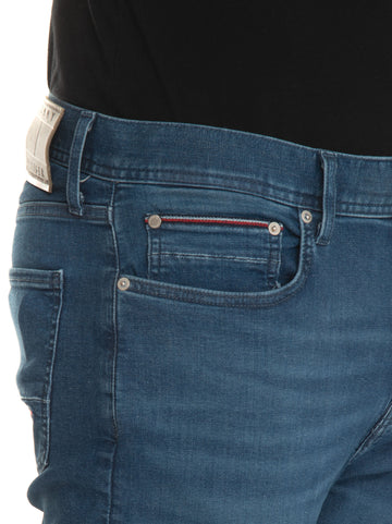 Jeans 5 tasche Denim medio Tommy Hilfiger Uomo