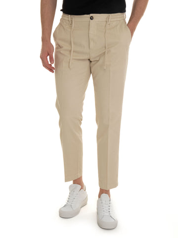 Chino model trousers Beige Detwelve Man